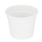 Cachepot Alumínio Crisântemo Branco Pequeno