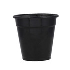 Cachepot Alumínio Preto Mini