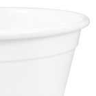 Cachepot Alumínio sem Alça Branco Médio