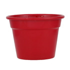 Cachepot Alumínio sem Alça Vermelho Pequeno