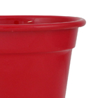 Cachepot Alumínio sem Alça Vermelho Pequeno