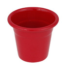 Cachepot Alumínio Vermelho Mini