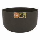 Cachepot Baixo em Plástico 14x24cm Basalto Raiz