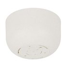 Cachepot Baixo em Plástico 14x24cm Calcário Raiz