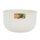 Cachepot Baixo em Plástico 14x24cm Calcário Raiz