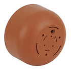 Cachepot Baixo em Plástico 14x24cm Terracota Raiz