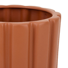 Cachepot Blades 18x19 Terra Matte