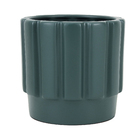 Cachepot Blades 18x19 Verde Musgo