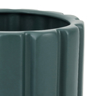 Cachepot Blades 21x19 Verde Musgo