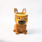 Cachepot Bullie Caramelo