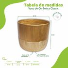 Cachepot Burguina P Madeira Ø13,7x15 60310032