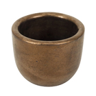 Cachepot Cerâmica Americano 0 10x13,5x9 Ouro Velho Bella Art