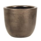 Cachepot Cerâmica Americano 1 16x19x10 Ouro Velho Bella Art