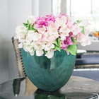 Cachepot Cerâmica Americano Verde 10x13cm Bella Art