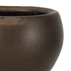 Cachepot Cerâmica Bola 0 9x14x8 Ouro Velho Bella Art
