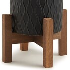 Cachepot Cerâmica Com Suculenta 11661 Mart