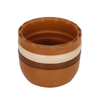 Cachepot Cerâmica Ipanema Terracota Pequeno