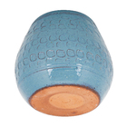 Cachepot Cerâmica Lotus 16x13x12 Tiffany Bella Art