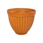 Cachepot Cerâmica Romano Alto Natural 17x20cm Boa Nova