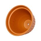 Cachepot Cerâmica Romano Alto Natural 17x20cm Boa Nova