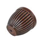 Cachepot Cerâmica Romano Alto Tabaco 17x20cm Boa Nova