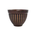 Cachepot Cerâmica Romano Médio Tabaco 13,5x17,5cm Boa Nova