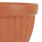 Cachepot Cerâmica Romano Mini Natural 8x11cm Boa Nova