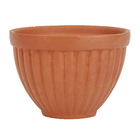 Cachepot Cerâmica Romano Mini Natural 8x11cm Boa Nova