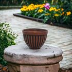 Cachepot Cerâmica Romano Mini Tabaco 8x11cm Boa Nova