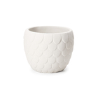 Cachepot Cimento Ariel Branco 15x18cm Mart