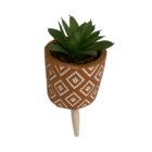 Cachepot Cimento Terracota Mênfis