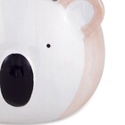 Cachepot "coala" Em Ceramica Branco E Rose 11 5x16 Cm M02 - D