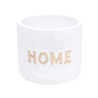 Cachepot Concreto Home Plaque 11,5x11,2x9,8 Cm
