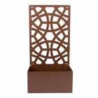 Cachepot Darwin Aço Galvanizado - Preto