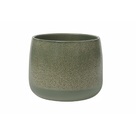 Cachepot de Cerâmica Points Verde 19x19x15cm Ts Brasil