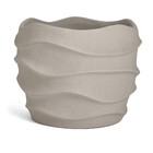 Cachepot de Cimento Bege Grande 19x24x24cm Mart