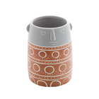 Cachepot De Dolomita Faces Sortido 11x15 Cm