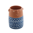 Cachepot De Dolomita Faces Sortido 11x15 Cm