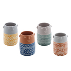 Cachepot De Dolomita Faces Sortido 11x15 Cm