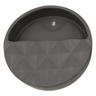 Cachepot De Parede Em Ceramica Cinza