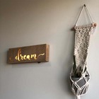 Cachepot De Parede Em Macramê Heart Bege - Urban