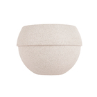 Cachepot de Plástico Cosmos Branco 30x41x41cm Vasap