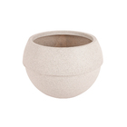 Cachepot de Plástico Cosmos Branco 30x41x41cm Vasap