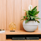 Cachepot de Plástico Cosmos Branco 30x41x41cm Vasap