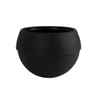 Cachepot de Plástico Cosmos Preto 40x55x55cm Vasap