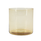 Cachepot de Vidro Cilindro Transparente 19x19x19cm Ts Brasil