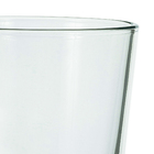 Cachepot de Vidro Nico Transparente 17x17x16cm Ts Brasil