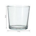 Cachepot de Vidro Nico Transparente 17x17x16cm Ts Brasil