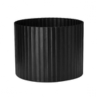 Cachepot Decorativo De Metal 3d Preto 17x22 Cm M02 - D'rossi