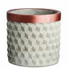 Cachepot Em Cimento 08576 M Mart